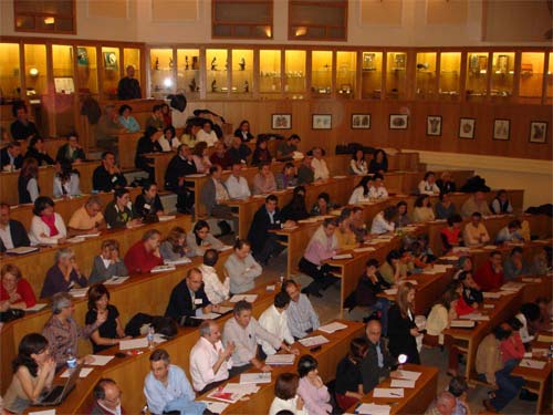 Classical Homeopaths Attending A Conference At Spain