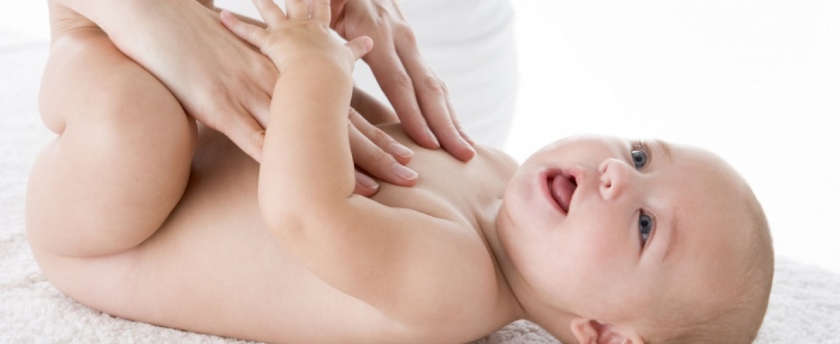 Профилактический массаж для новорожденных