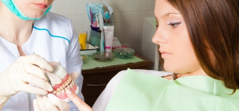 Процедура протезирования зубов